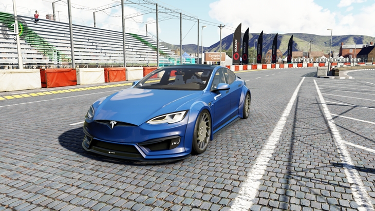 Assetto Corsa Tesla Model PD-S1000 Prior Design Mod 03