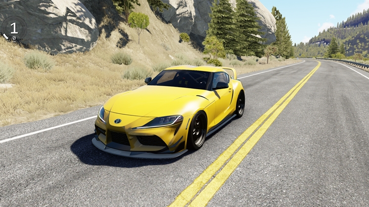 Assetto Corsa Toyota Supra GR A90 2JZ Mod 03