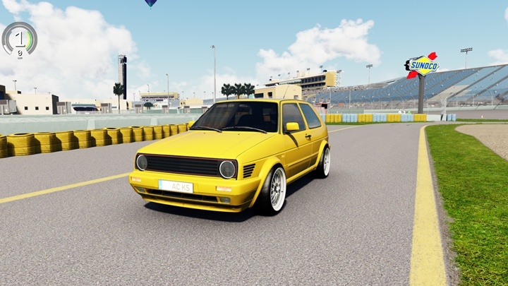 Assetto Corsa Volkswagen Golf Mk2 Tuned Mod 01