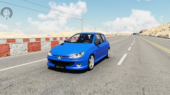 Assetto Corsa Peugeot 206 RC 2004 Mod 02