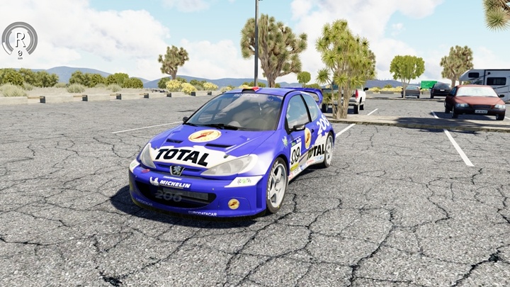 Assetto Corsa Peugeot 206 WRC Mod 02