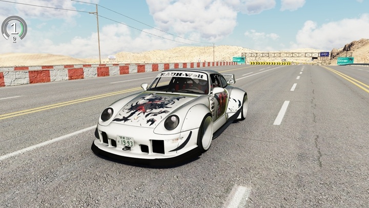 Assetto Corsa Porsche 911 (993) RWB Hellspec Mod 02