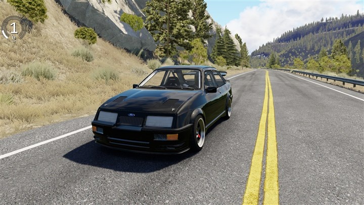 Assetto Corsa Ford Sierra RS500 Drift mod 02