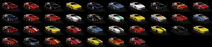 Assetto Corsa Ferrari F355 Challenge Evoluzione Color Variants 03