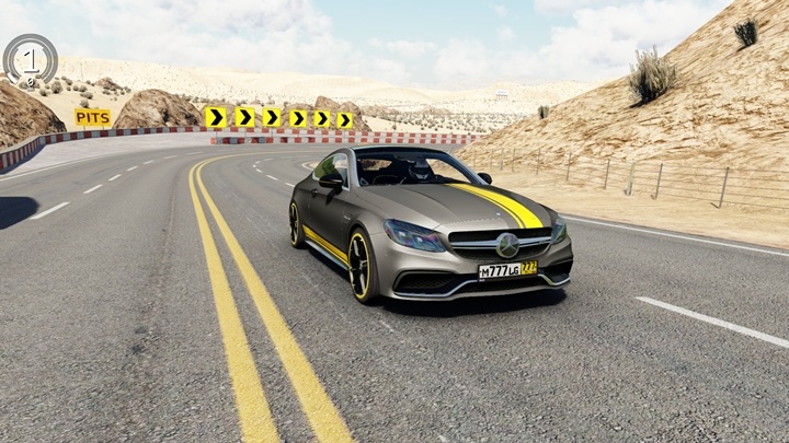 Assetto Corsa Mercedes-Benz C63s Coupe Mod 02
