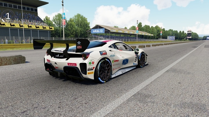 Assetto Corsa Ferrari 488 Challenge EVO GT2 Mod 04