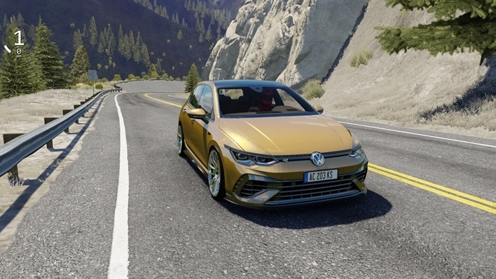 Assetto Corsa Volkswagen Golf 8 R 2022 Mod 02