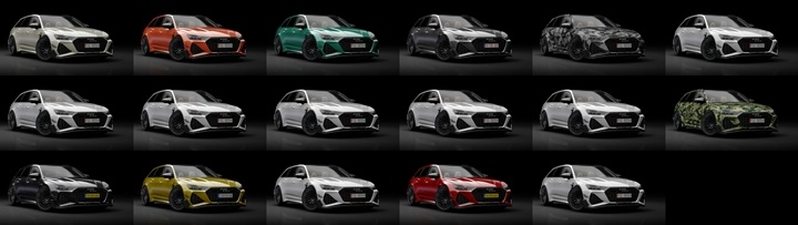 Assetto Corsa Audi RS6-R ABT 2021 Color Variants 02