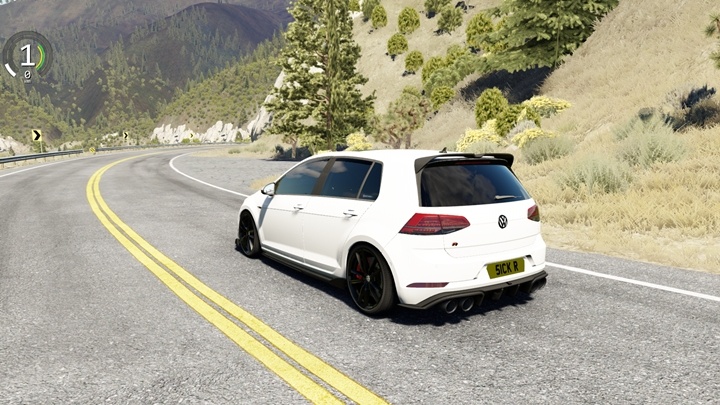 Assetto Corsa Volkswagen Golf R 7.5 UKSM Mod 04