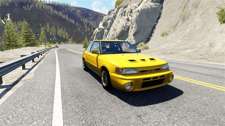 Assetto Corsa Mazda 323 GTR mod 02