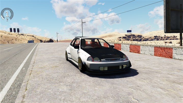 Assetto Corsa Honda EU3 Civic EK mod 02