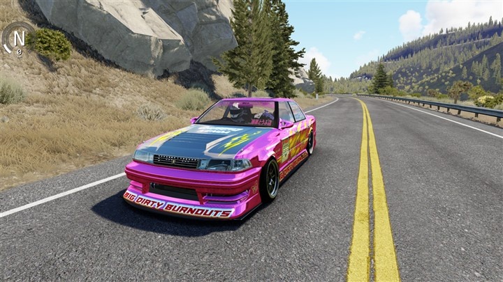 Assetto Corsa BDB Toyota Mark II JZX81 mod 02