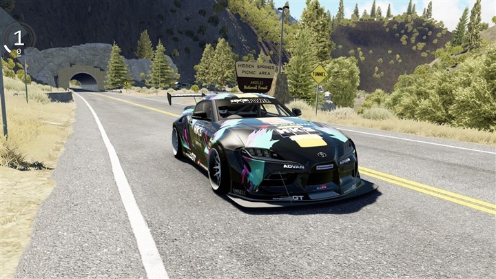 Assetto Corsa Toyota GR Supra A90 JP Time Attack RZ mod 02