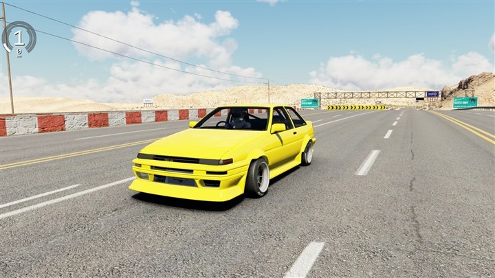 Assetto Corsa BDB Toyota AE86 Coupe mod 02