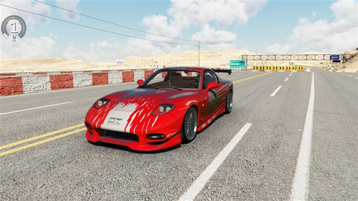 Assetto Corsa Mazda RX-7 Toretto mod 02