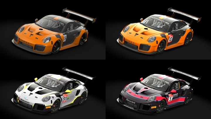 Assetto Corsa Porsche 991ii GT2 Evo Color Variants