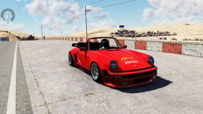 Porsche 930 Convertible