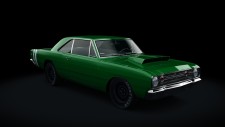 Dark Green W White stripe