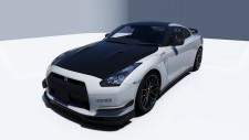 Pearl White Rays G27 Carbon Hood